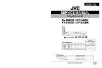 JVC XVS-30-BK-Service-Manual